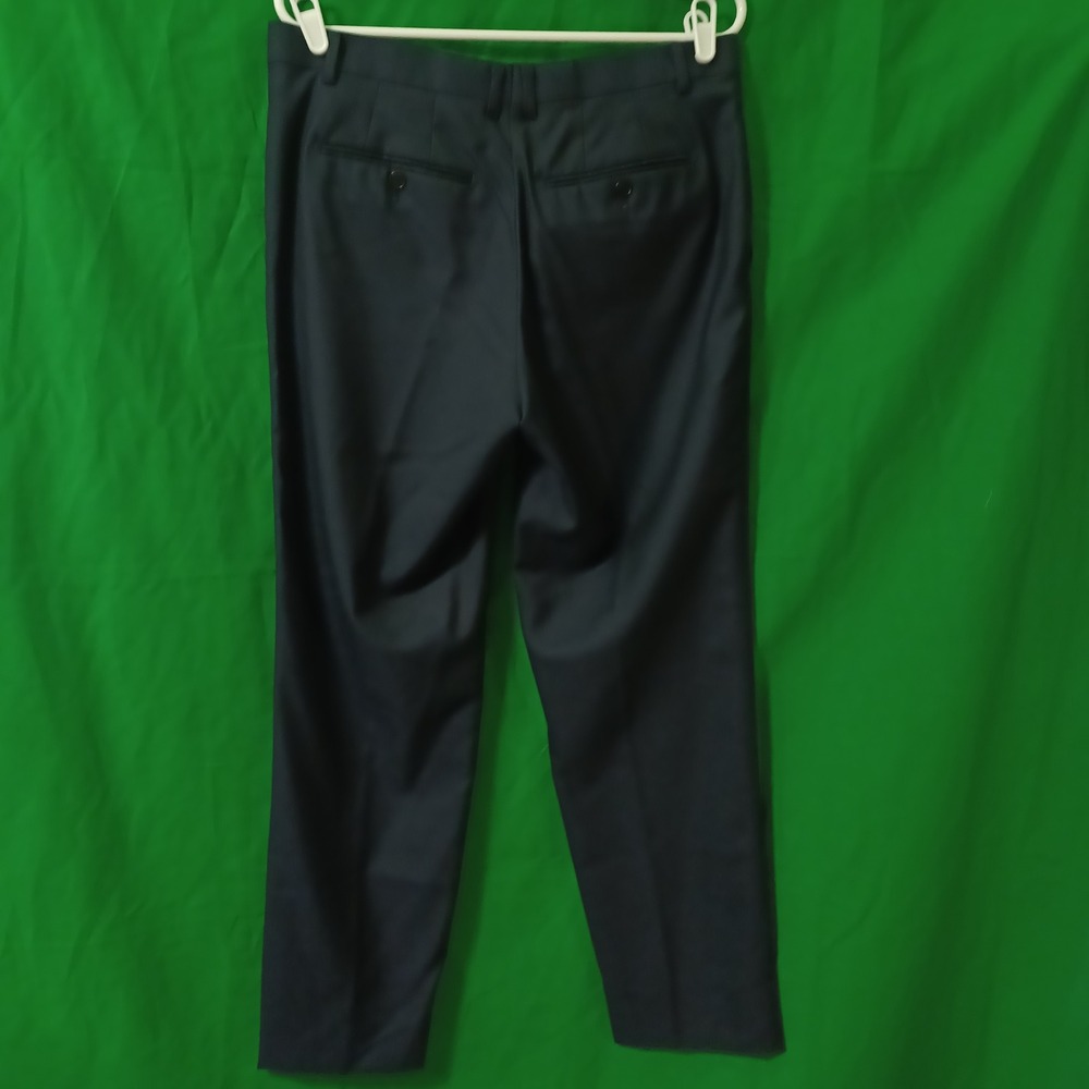 Atelier Munro Navy Blue 100% Wool Suit‎ Trousers Mens US 42 EU 52 AMS13044